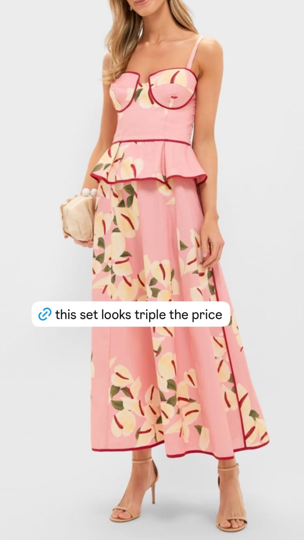 this set feels like something you’d find in a dreamy resort boutique. flattering, lightweight, and honestly looks way more expensive than it is. 

 #LTKgrwm #LTKootd #LTKSeasonal