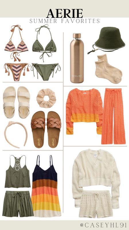 Summer favorites from Aerie! Cute colors and patterns for the summer season!

#LTKStyleTip #LTKSeasonal #LTKSwim