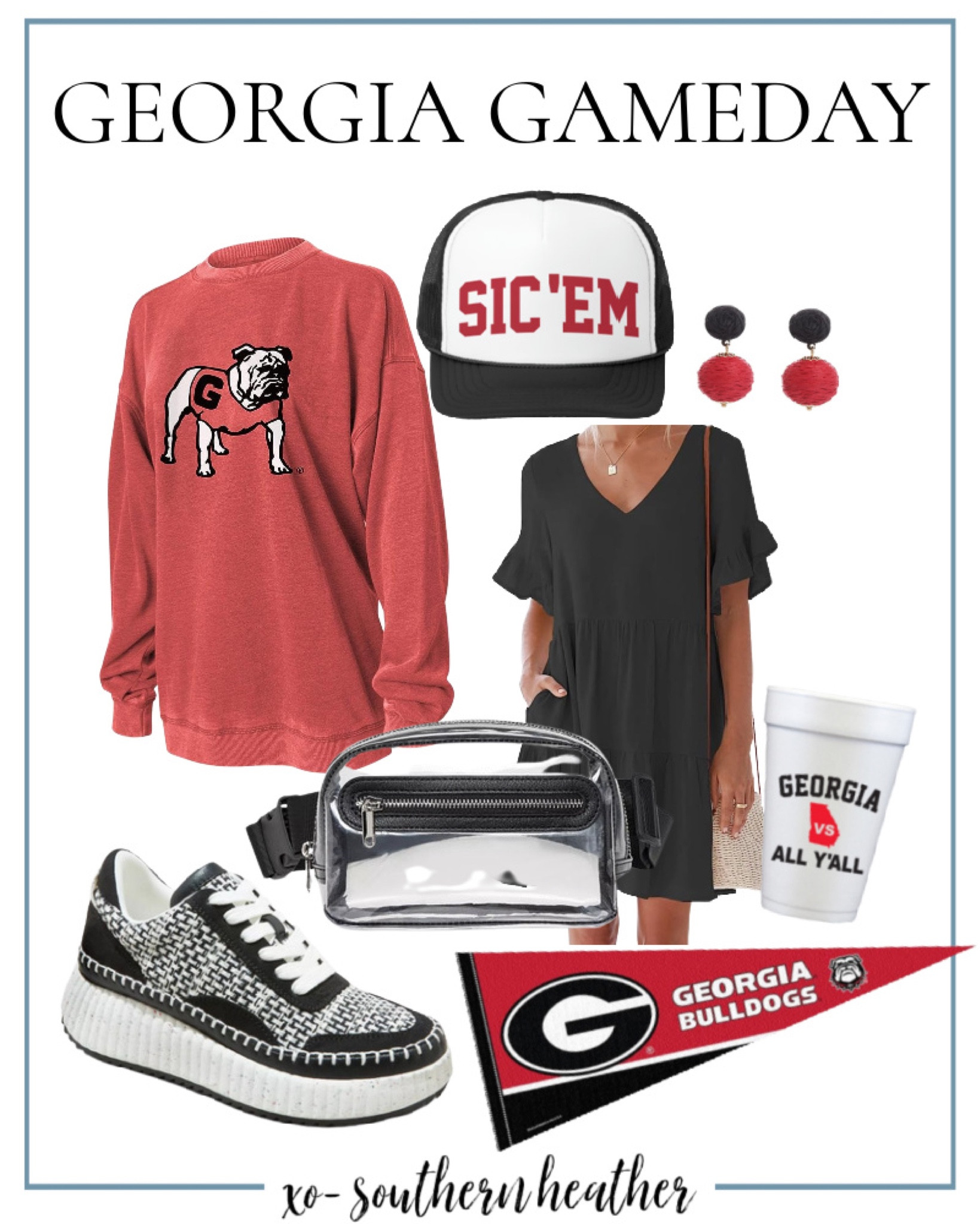 Georgia Bulldog Game Day Look! 

#LTKfamily #LTKSeasonal #LTKFind