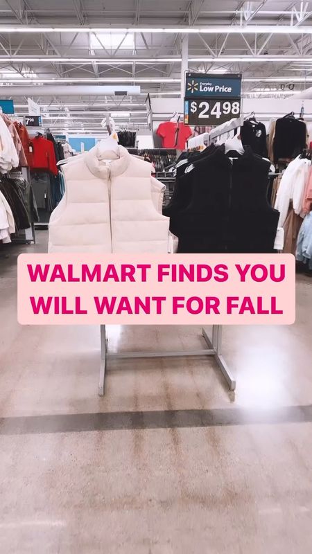 Walmart must haves for fall! Jackets|Vests 

#LTKSeasonal #LTKSale #LTKmidsize