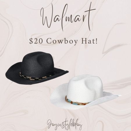 $20 Walmart The Pioneer Woman Women’s Straw Cowgirl Hat with Beaded Band / cowboy hat / country concert outfit / straw hat 

#LTKFindsUnder50 #LTKStyleTip #LTKFestival