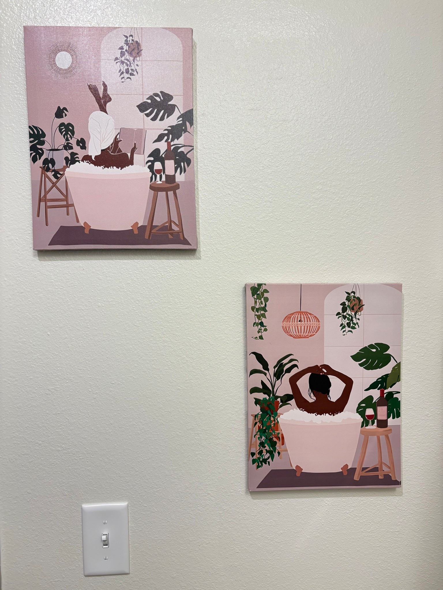 Decorating my bathroom and the theme is relaxation! I purchased two these wall art pictures from SHEIN with the frames. Gorgeous addition to my bathroom.

#LTKFindsUnder50 #LTKHome