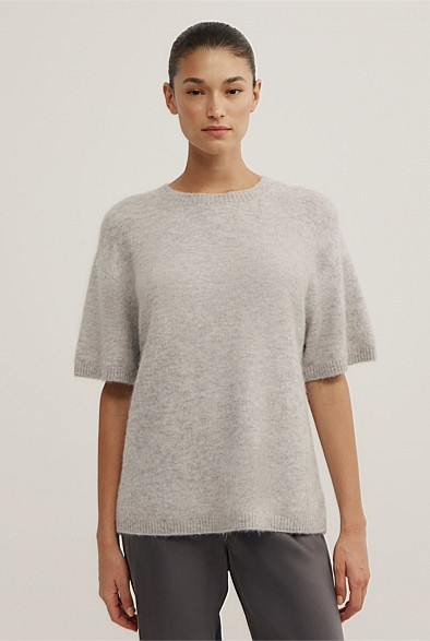 Oversized Fluffy T-Shirt | Witchery (AU)