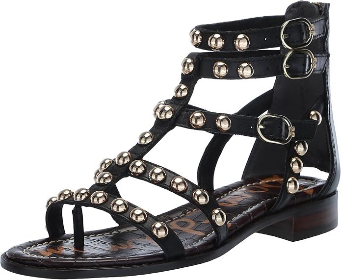 Sam Edelman Womens Estella Studded Gladiator Sandal | Amazon (US)