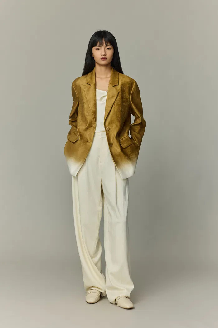 Ficus Blazer in Soft Velvet | Fabrique