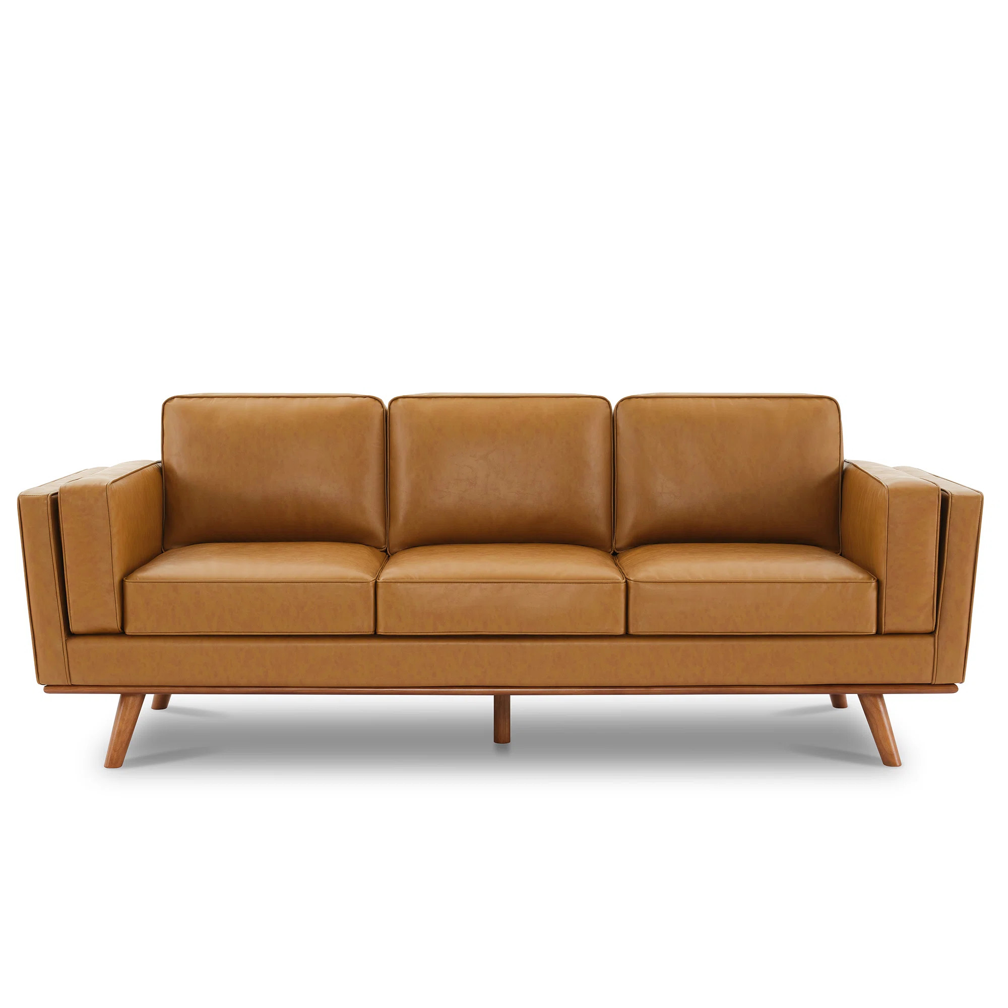 84'' Vegan Leather Sofa | AllModern