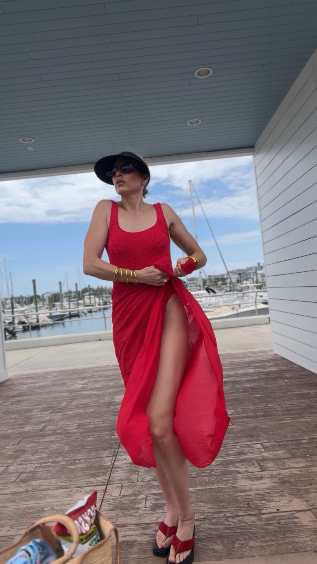 Just another day in paradise🌴￼ bathing suit is one size fits all and is my favorite brand of all bathing suits. It’s so incredibly flattering. I own it in about five different colors. ￼

#LTKdayinmylife #LTKTravel #LTKSwim