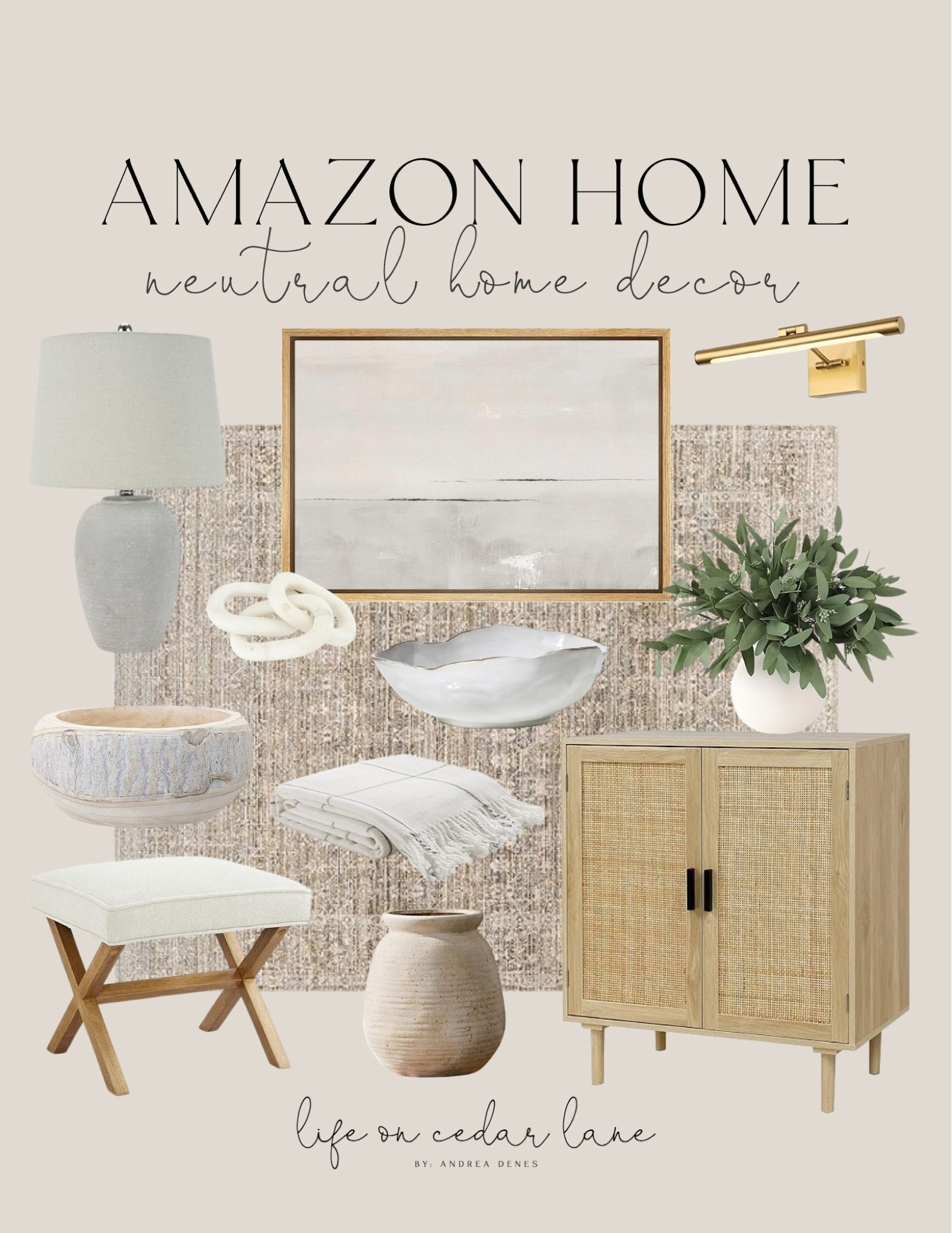 Amazon Home - Fill your home with neutral furnishings and accessories for a timeless and fresh space! #amazonhome #neutralhome

#LTKhome