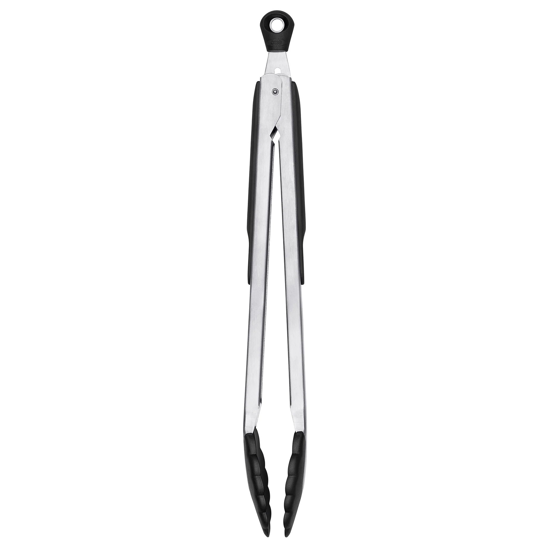 OXO Softworks 12-inch Tongs with Nylon Head, Stainless Steel | Walmart (US)