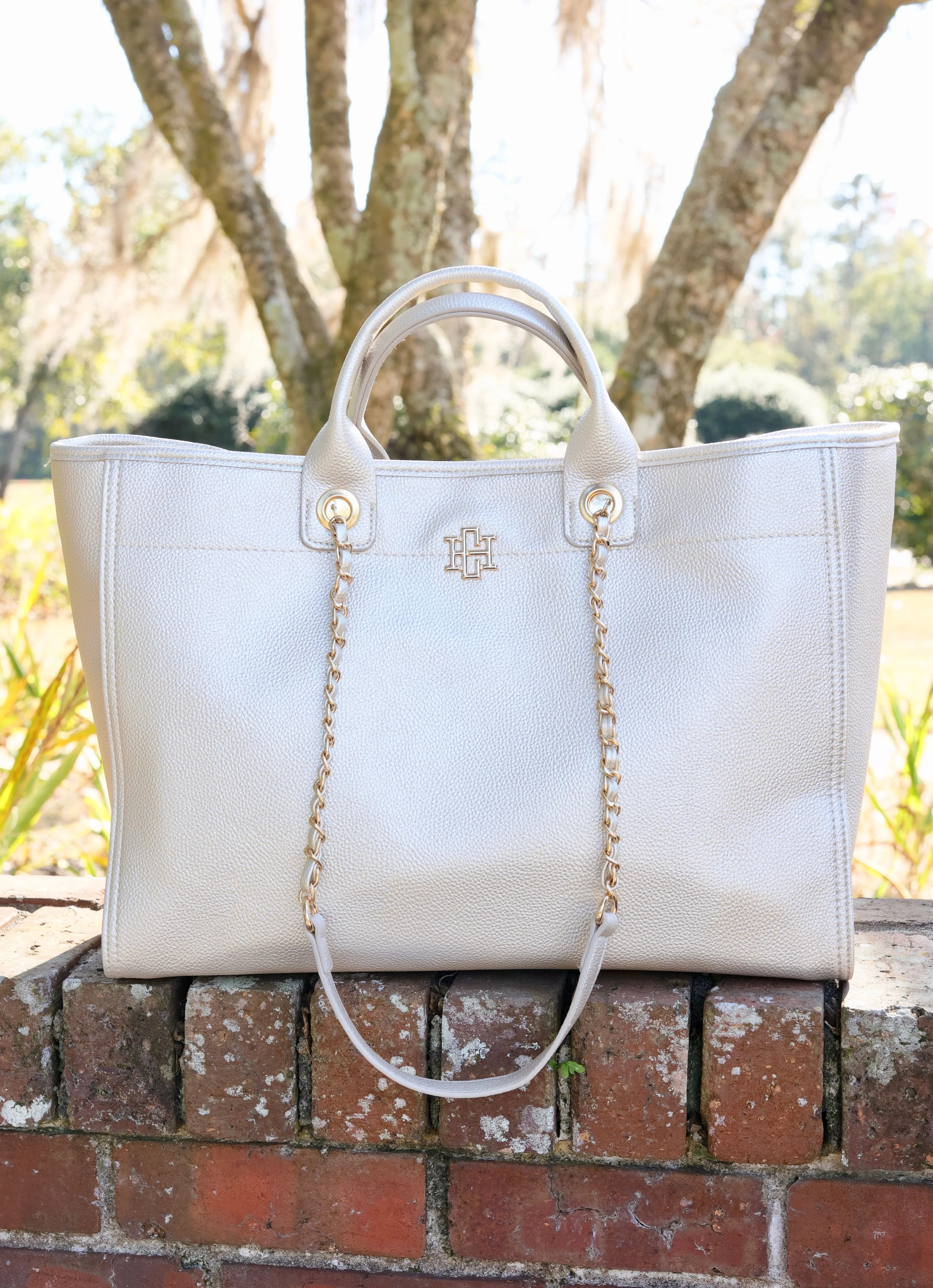 Melissa Tote Bag PEARL | Caroline Hill