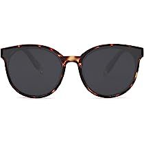 SOJOS Fashion Round Oversized Sunglasses for Women Men Vintage Shades SJ2057 | Amazon (US)