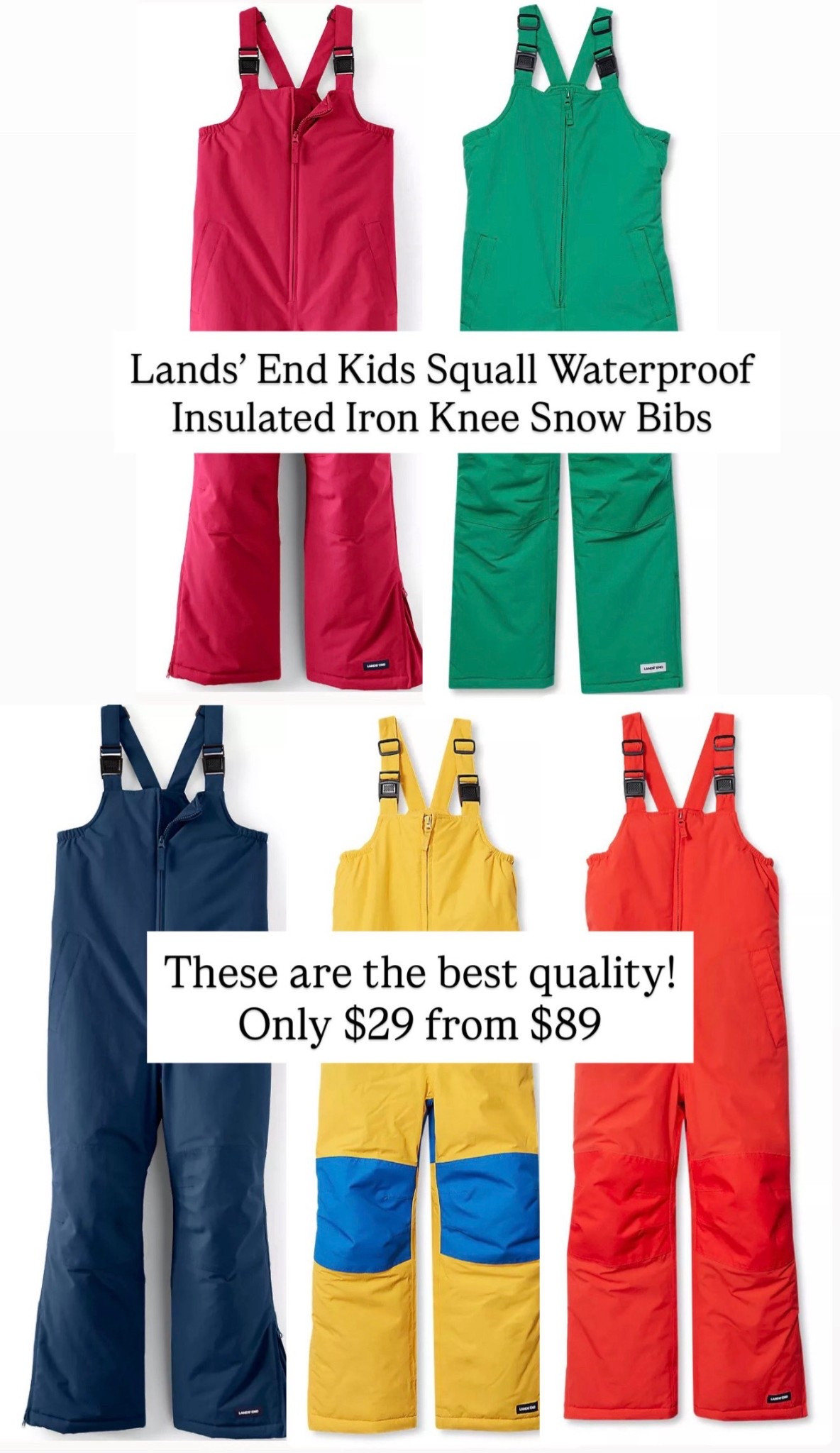 Lands’ End kids snowpants are on sale 

#LTKSaleAlert #LTKKids