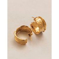 Message in A Bottle Earrings, 24K Gold Plated, Hoop Molten Hoops, Ancient Jewelry, Pamela Card, Birthday Valentine's Day | Etsy (CAD)