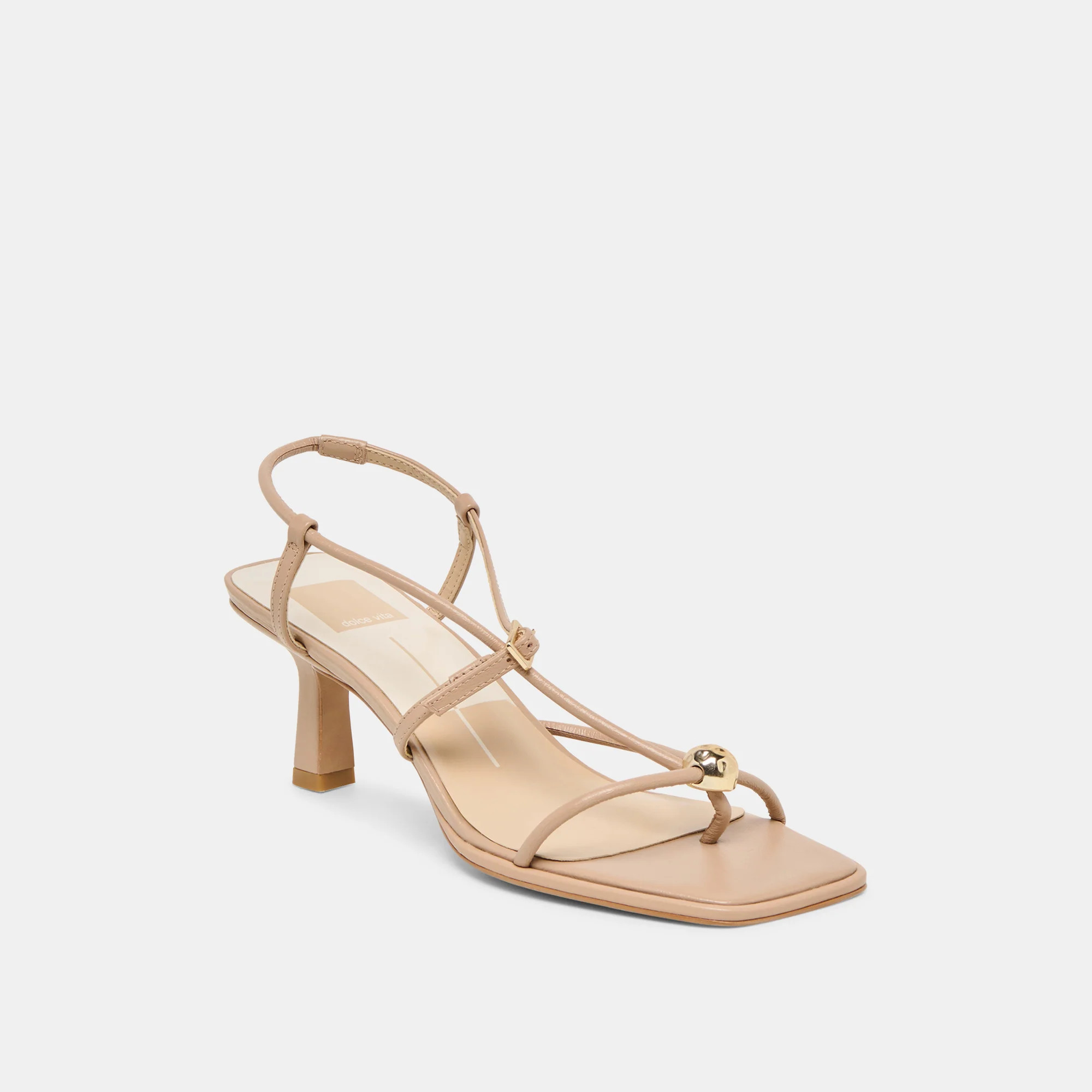 Mylee Light Tan Leather Heels | Dolce Vita | DolceVita.com