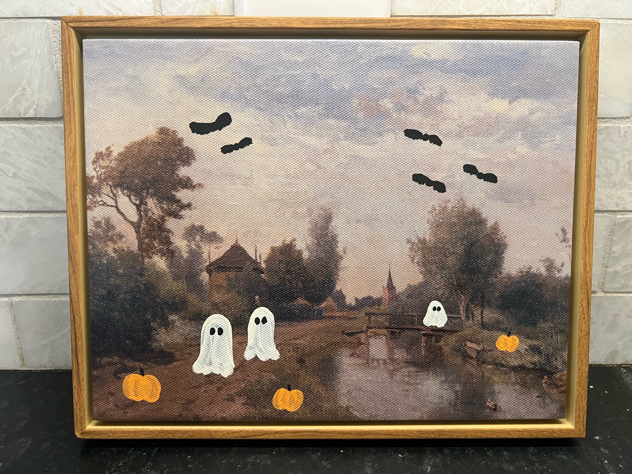 A fun and easy fall craft for less than $30! Amazon painting. Halloween painting. Fall decor. 

#LTKHome #LTKHalloween #LTKSeasonal