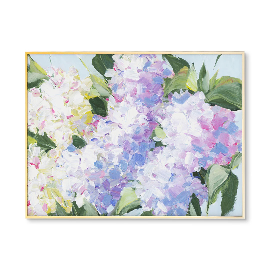 Elizabeth by Katy Neely | Hydrangea Floral Art Print | Urban Garden Prints