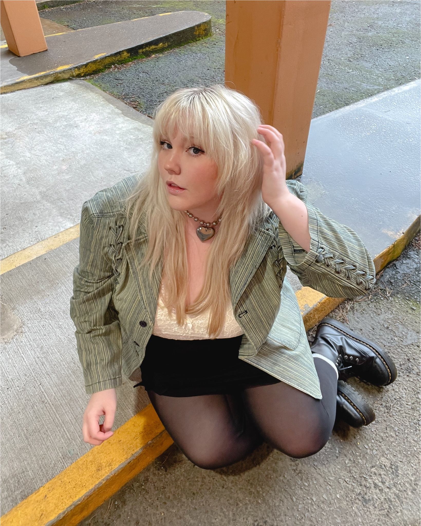 necklace is @stinkyjewelz on IG, top is cider, jacket is delias 

#LTKSeasonal #LTKstyletip #LTKplussize