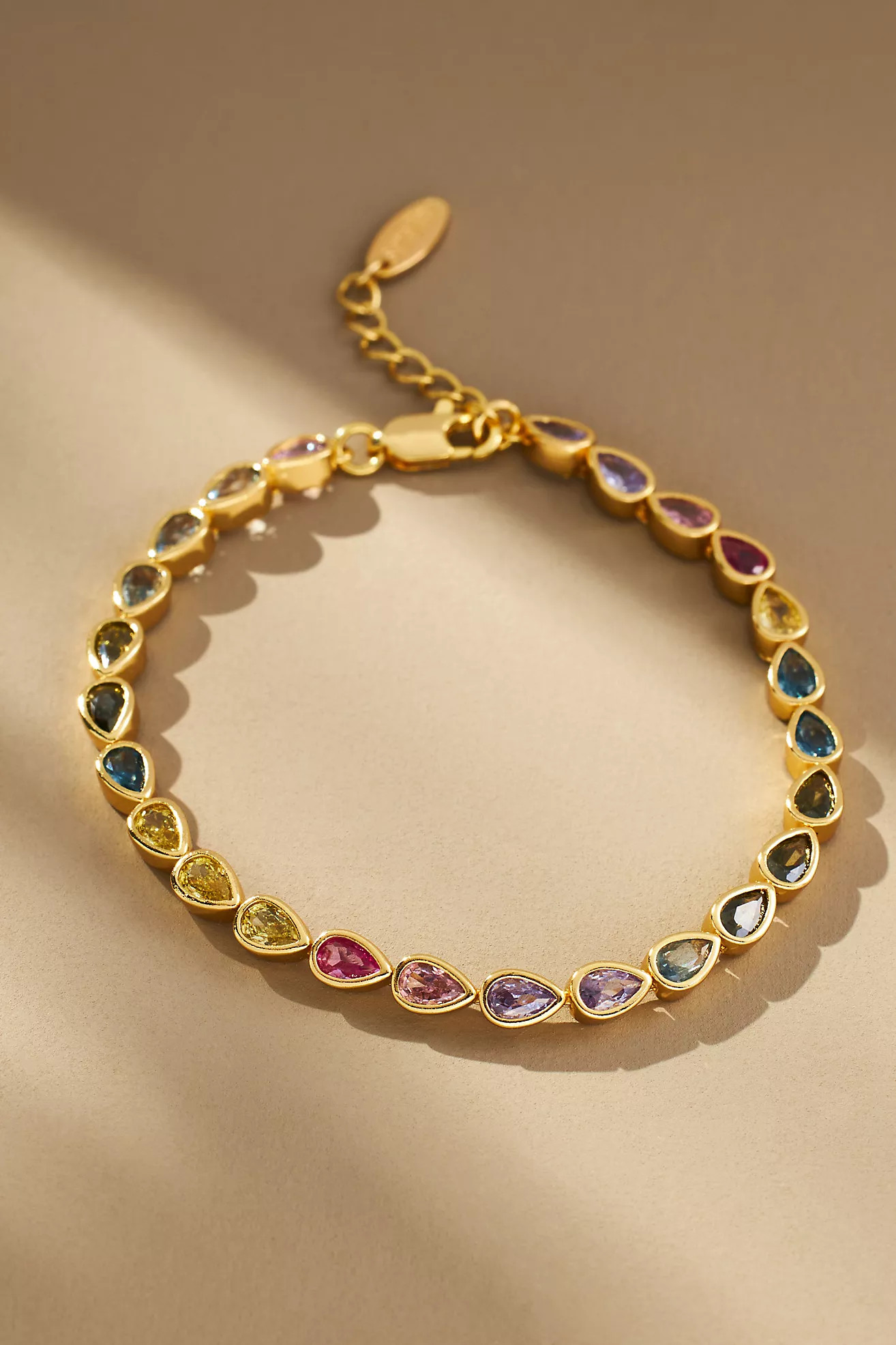 Faceted Pear Wrap Bracelet | Anthropologie (US)