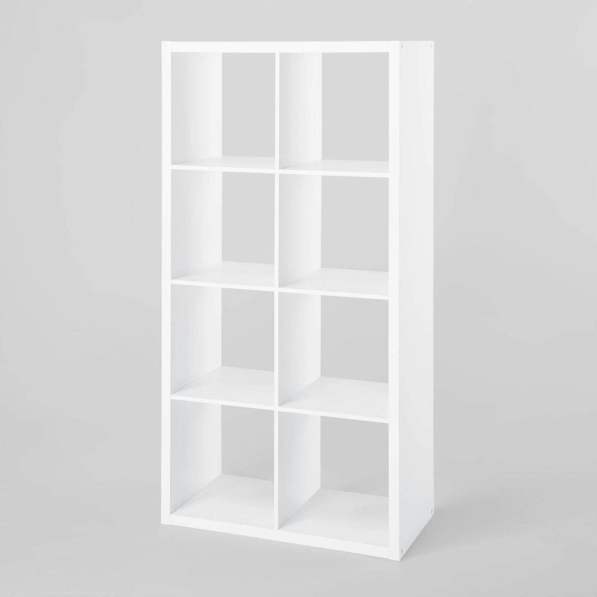 13'' 8 Cube Organizer White - Brightroom™: Decorative Bookshelf, Cubby Storage, MDF & Particle ... | Target