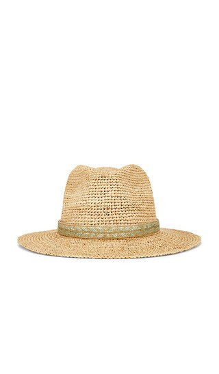Nikki Beach Amber Fedora Hat in Beige. | Revolve Clothing (Global)