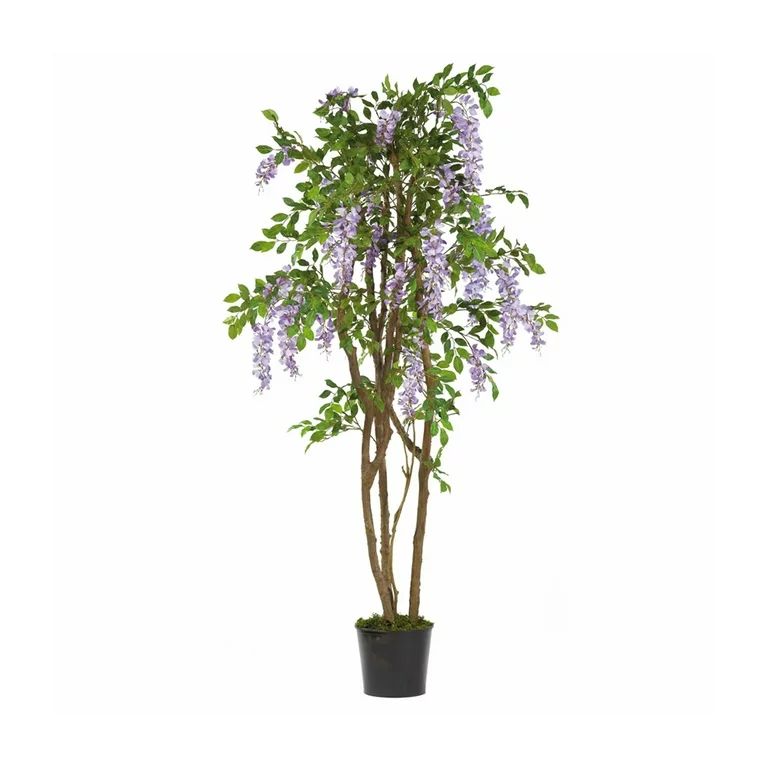Nearly Natural 5' Wisteria Artificial Tree | Walmart (US)