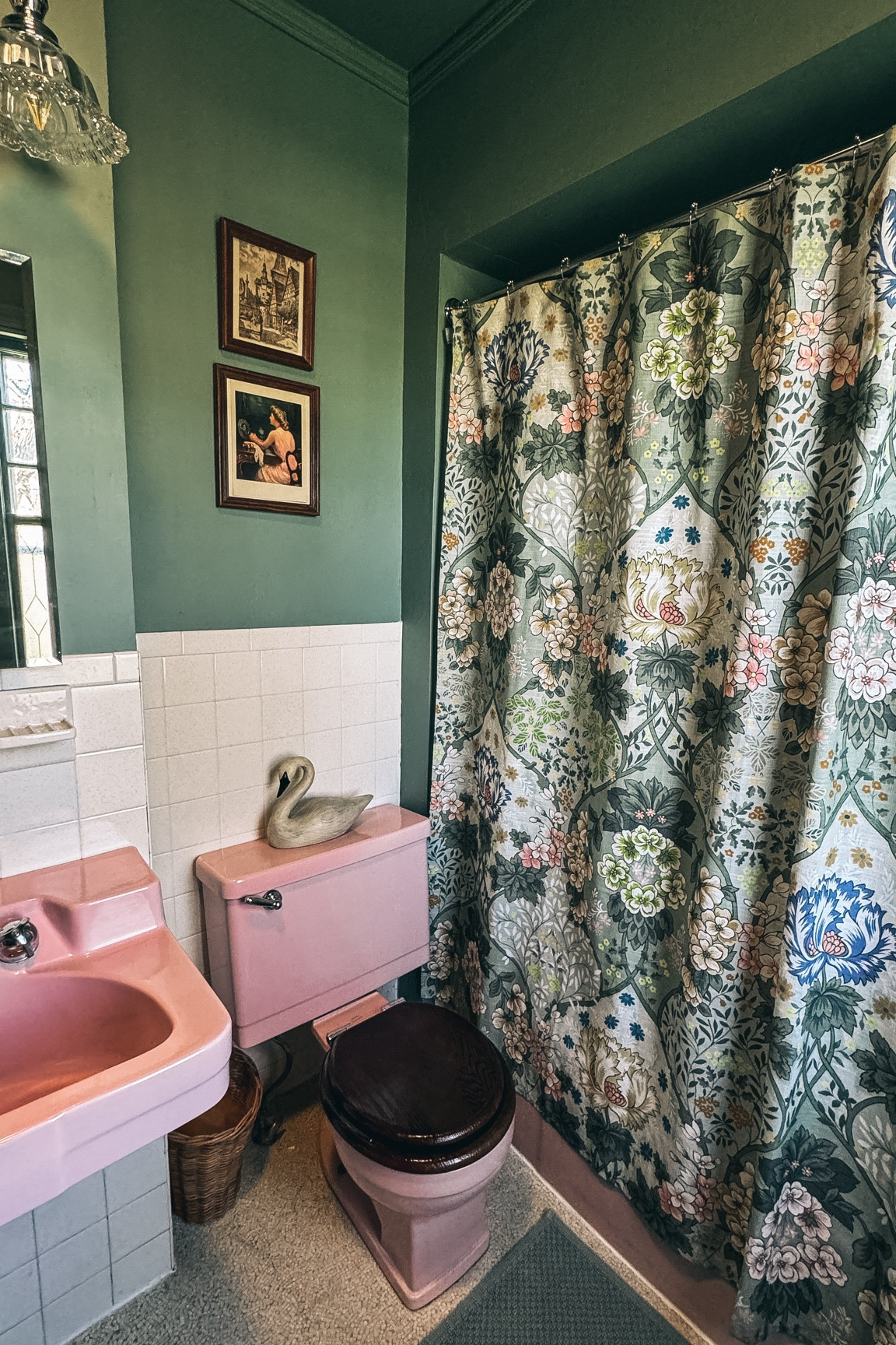 Guest Bathroom Sources: Everything I used to take this retro pink bathroom and make it fit in our Victorian home! I linked items in multiple places when I could to give you the choice of where to shop.

#LTKhome

#LTKHome