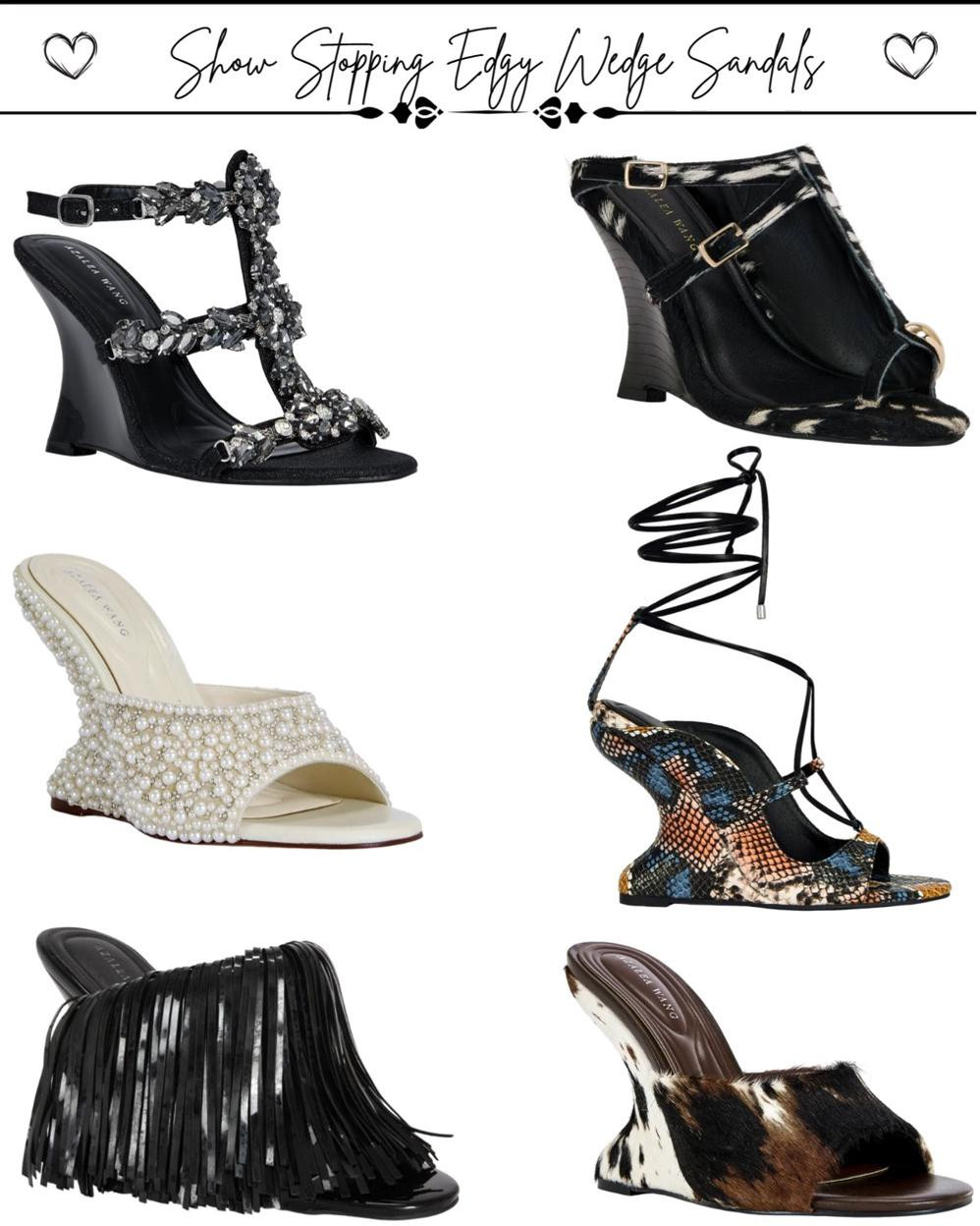 If there's one pair of shoes that can instantly make a simple outfit feel styled, it's a great pair of wedge sandals. They're the kind of shoes you reach for when you want a little height, a little edge, and a whole lot of confidence, without sacrificing comfort.

I rounded up some seriously showstopping wedge sandals that can take you from brunch to vacation, date night, or just those days when your outfit deserves a little extra. The best part? They do all the talking, even with the simplest look.

Which pair would you wear first? ✨

#WedgeSandals #EdgyStyle #FashionFinds #VacationOutfits #StatementShoes 

 #LTKootd #LTKSaleAlert