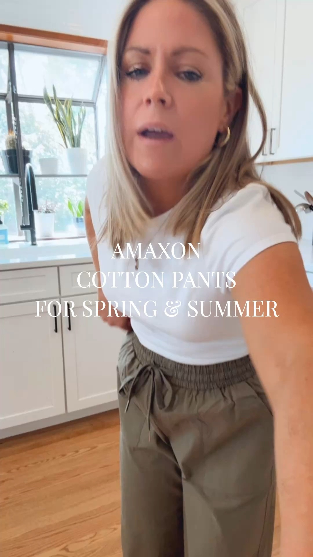 Amazon Cotton Spring & Summer Pants! Incredibly comfy and amazing quality. Wearing a S and under $30. 

#LTKPetite #LTKSaleAlert #LTKootd