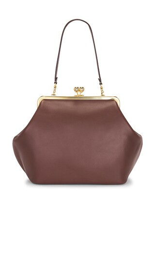 Coach Kisslock Frame Bag in Brown. | Revolve Clothing (Global)