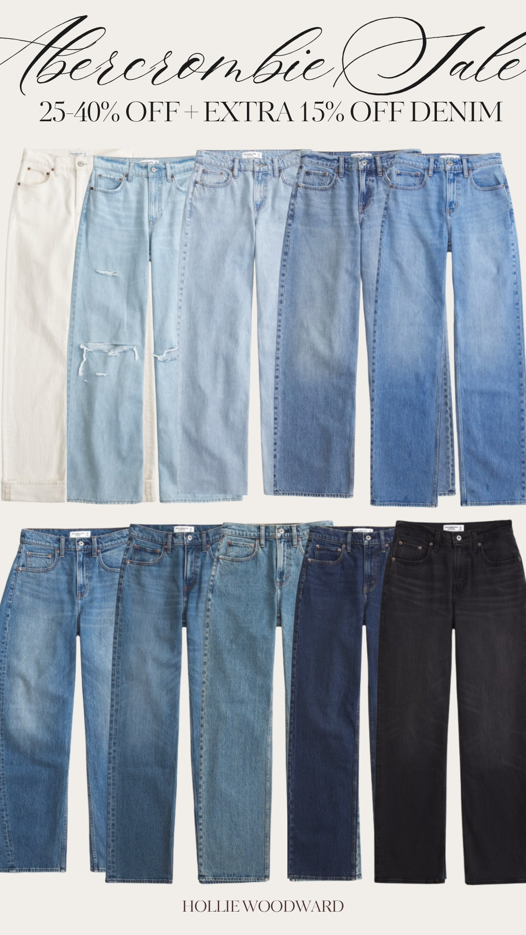 abercrombie sale denim picks! 

 #LTKSaleAlert