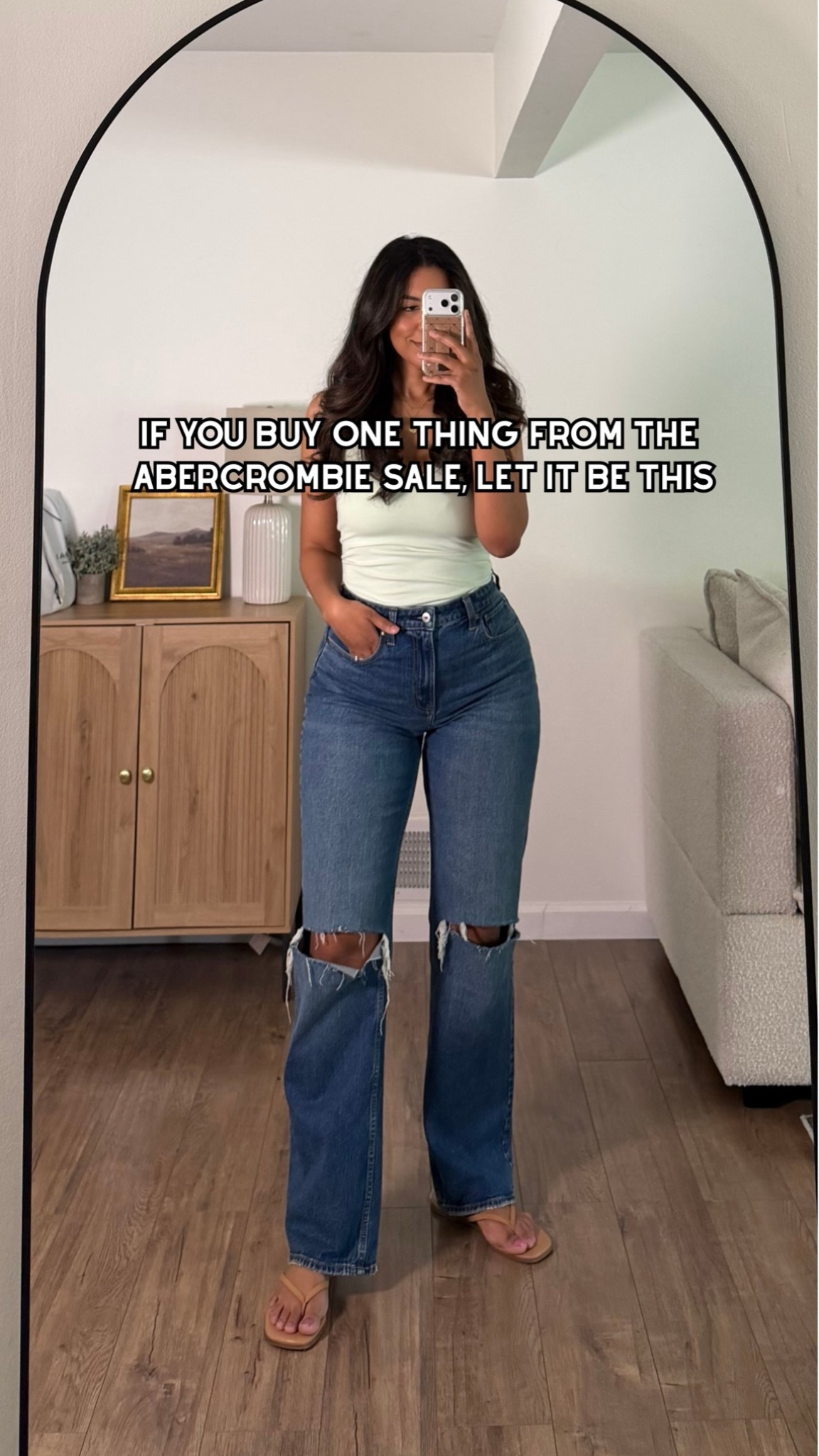 These jeans!!! Best seller! Use AFLTK to save! Curve love 28/6 long. #abercrombiestyle @abercrombie

#LTKootd #LTKSaleAlert #LTKMidsize