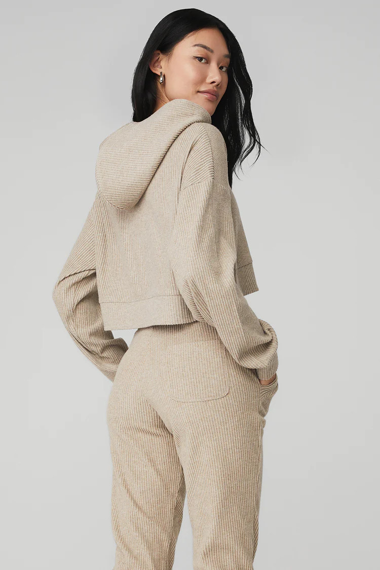 Muse Hoodie - Gravel Heather | Alo Yoga (US)