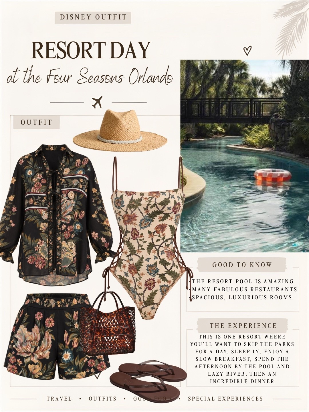 Fall swimsuit and resortwear