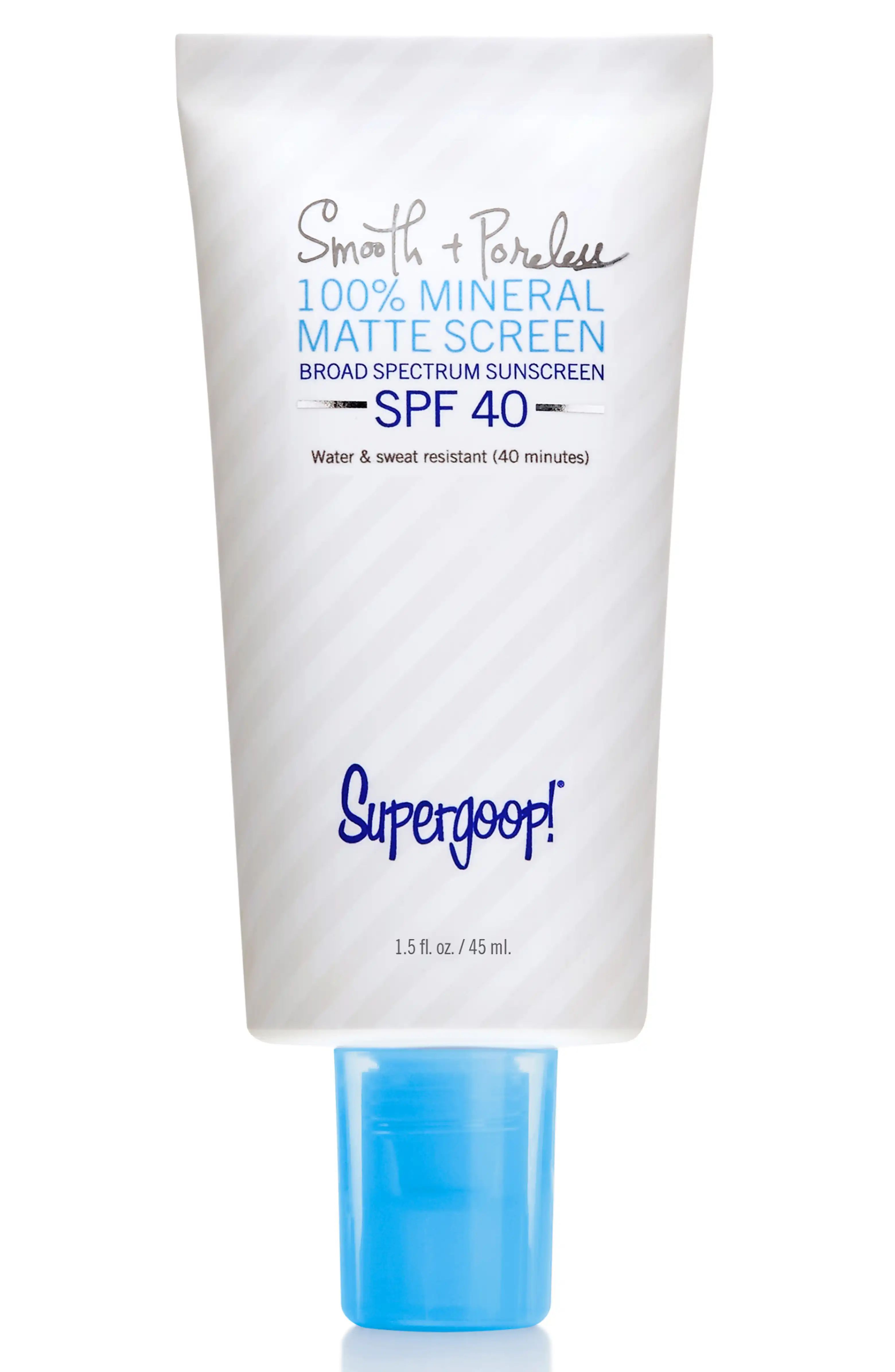Supergoop! Smooth & Poreless 100% Mineral Matte Screen SPF 40 | Nordstrom