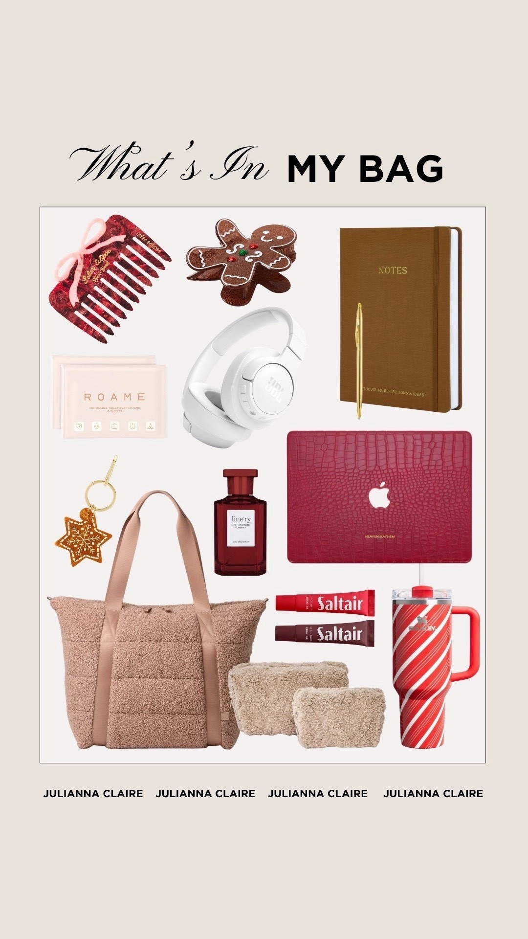 What’s in my bag (holiday edition!) 

#LTKHoliday