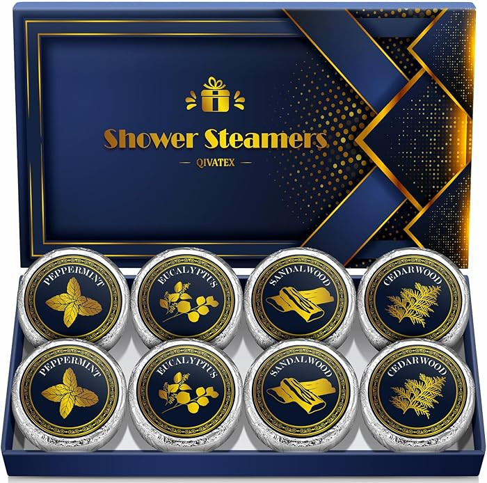 Shower Steamers Aromatherapy, Birthday Gifts for Men, SPA Self Care Relaxation Stress Relief Natu... | Amazon (US)