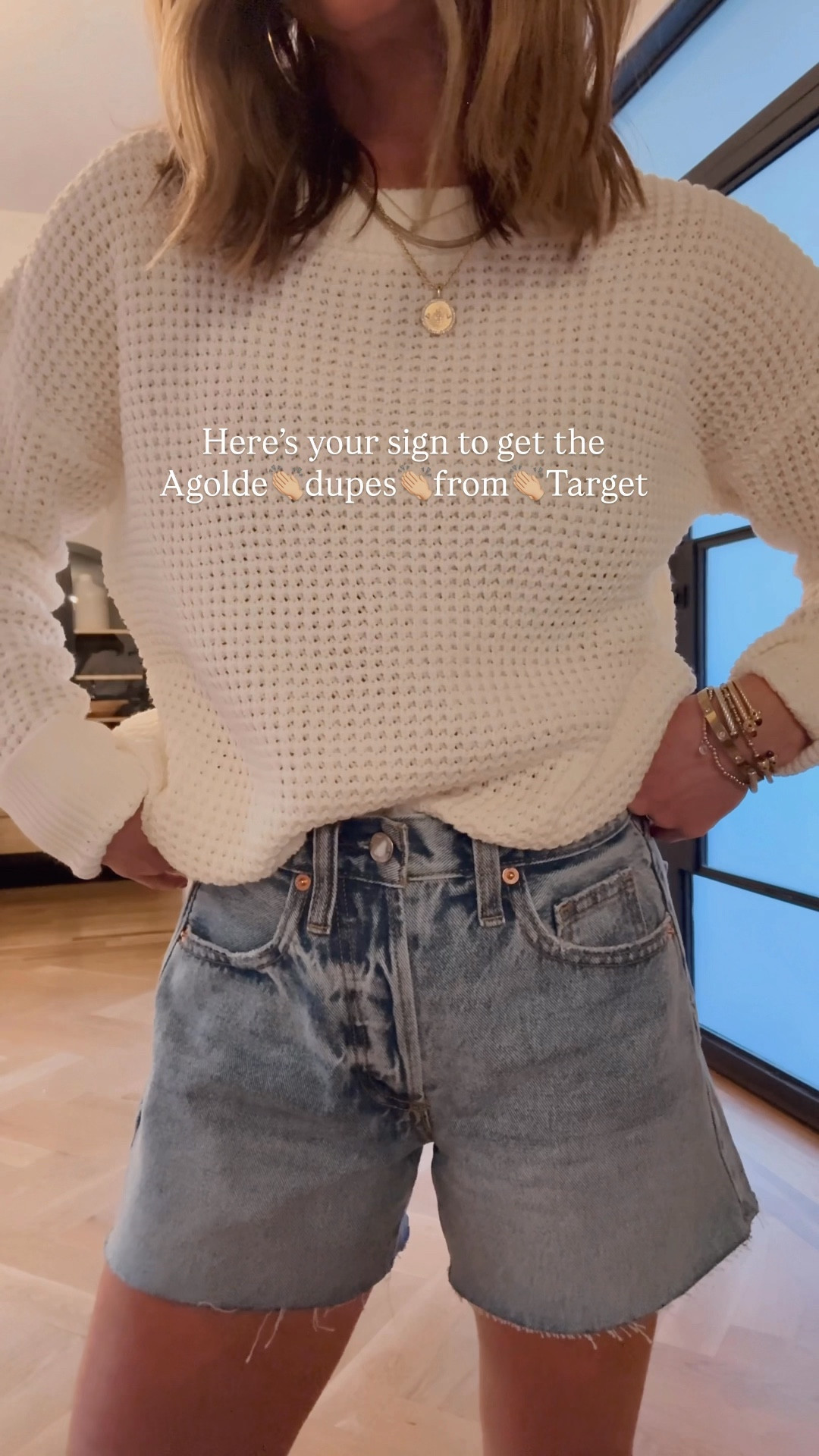 Genuinely shocked and impressed with these $28 shorts!! They look just like the ones from Agolde that cost $150. 🤯 true to size! 

#LTKootd #LTKmomlife #LTKdayinmylife