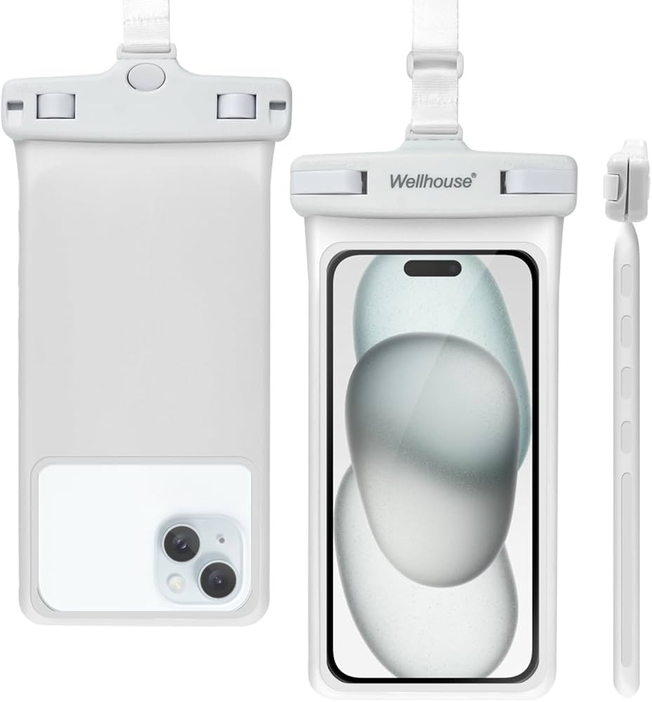 wellhouse Waterproof Phone Pouch, Waterproof Phone Case for iPhone 15 14 13 12 Pro Max XS Samsung... | Amazon (US)