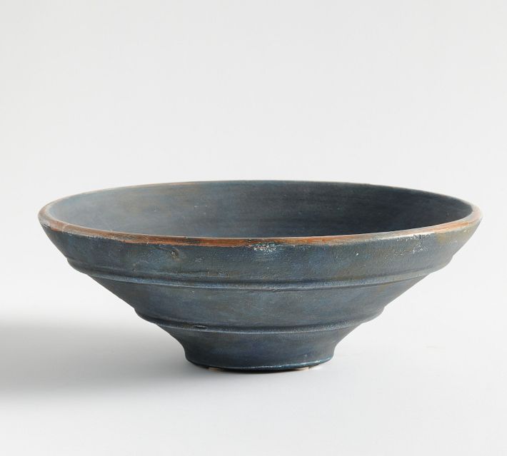 Artisan Handcrafted Bowl - Indigo | Pottery Barn | Pottery Barn (US)