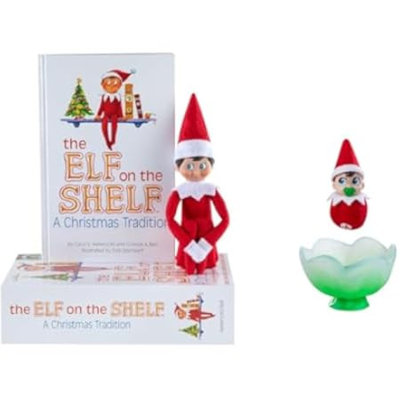 The Elf on the Shelf: A Christmas Tradition - Boy Scout Elf with Blue Eyes - Includes Artfully Il... | Amazon (US)