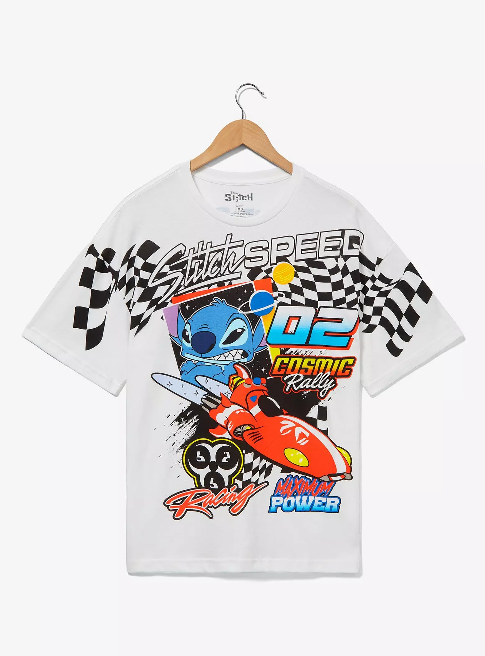 Disney Lilo & Stitch Cosmic Racing T-Shirt — BoxLunch Exclusive | BoxLunch