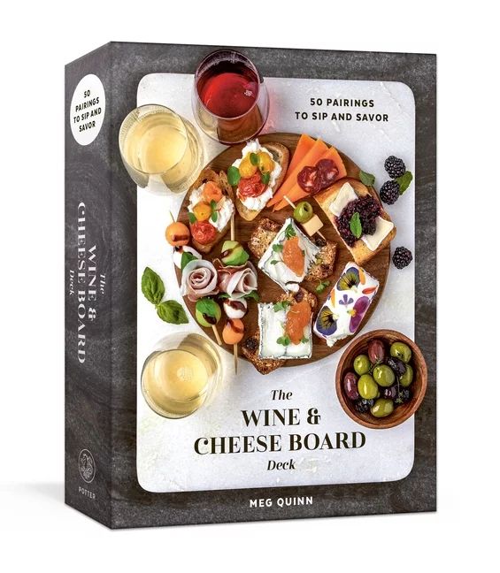 The Wine and Cheese Board Deck : 50 Pairings to Sip and Savor: Cards (Cards) | Walmart (US)