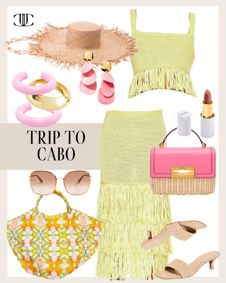 Heading to Cabo anytime soon? Take a look at these fun outfit ideas to enjoy in this gorgeous Mexican coastal town. 

Summer outfit, travel outfit, matching set, sun hat, sunglasses, sun hat, casual outfit 

#LTKshoecrush #LTKstyletip #LTKover40