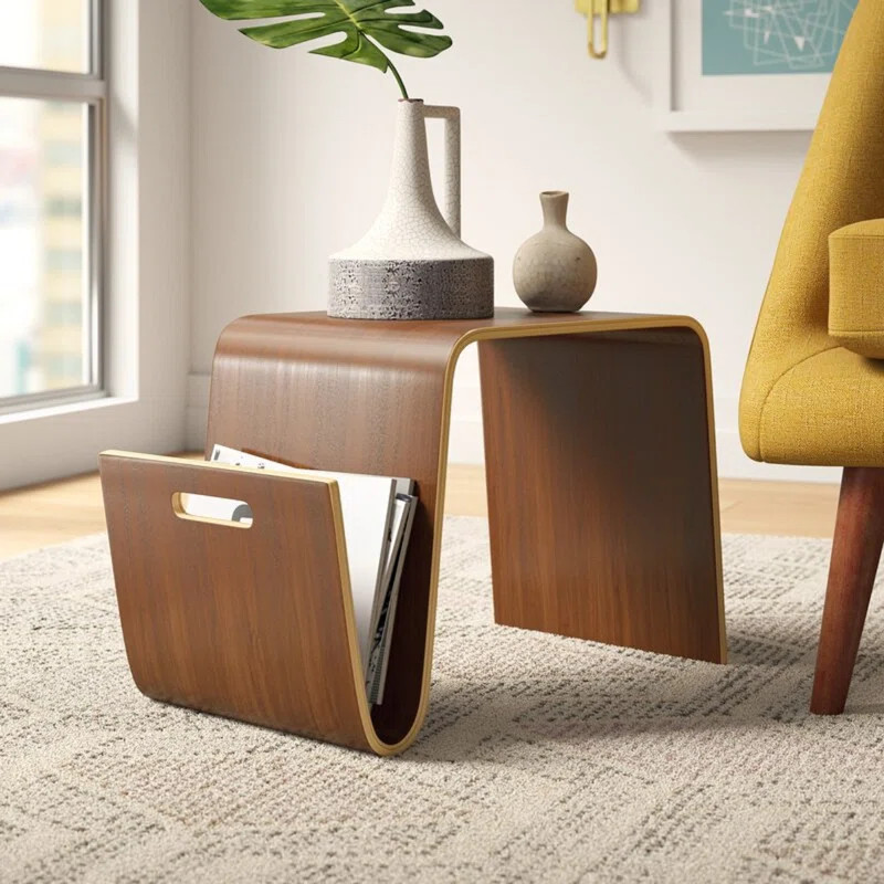 Brayden Studio® Bhavik Sled End Table & Reviews | Wayfair | Wayfair North America