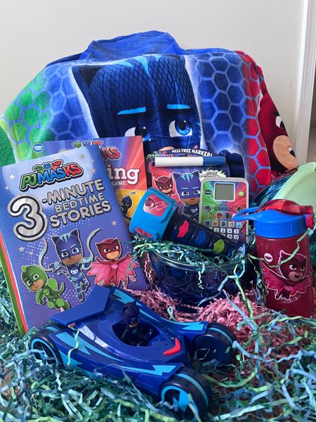 Easter basket | PJ mask | kids gift basket | gifts for toddlers | gifts for pre -k | gifts for kindergartners | pj masks 

#LTKfindsunder100 #LTKkids
