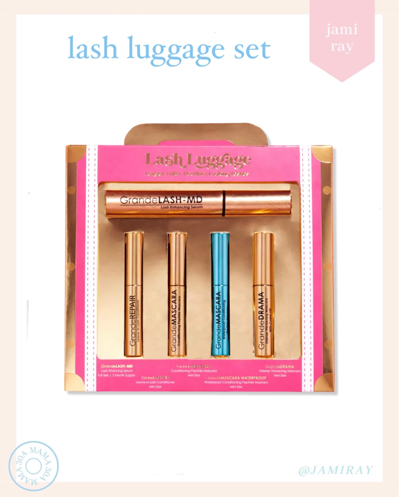 Lash luggage set growth serum 
Ulta 

#LTKSeasonal #LTKbeauty #LTKHoliday