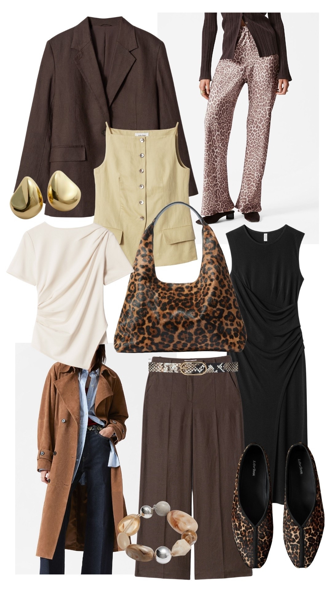 New In at & Other Stories. Including my new favourite leopard print bag, similar leopard pumps to my Toteme ones, lots of chocolate brown and suede, and draped fabrics too.

You can find more style content over on my Substack ’The Wardrobe Edit’

#LTKstyletip #LTKspring