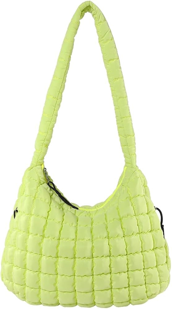 Juoxeepy Quilted Tote Crossbody Women's Puffy Hobo Bag with Padding | Amazon (US)