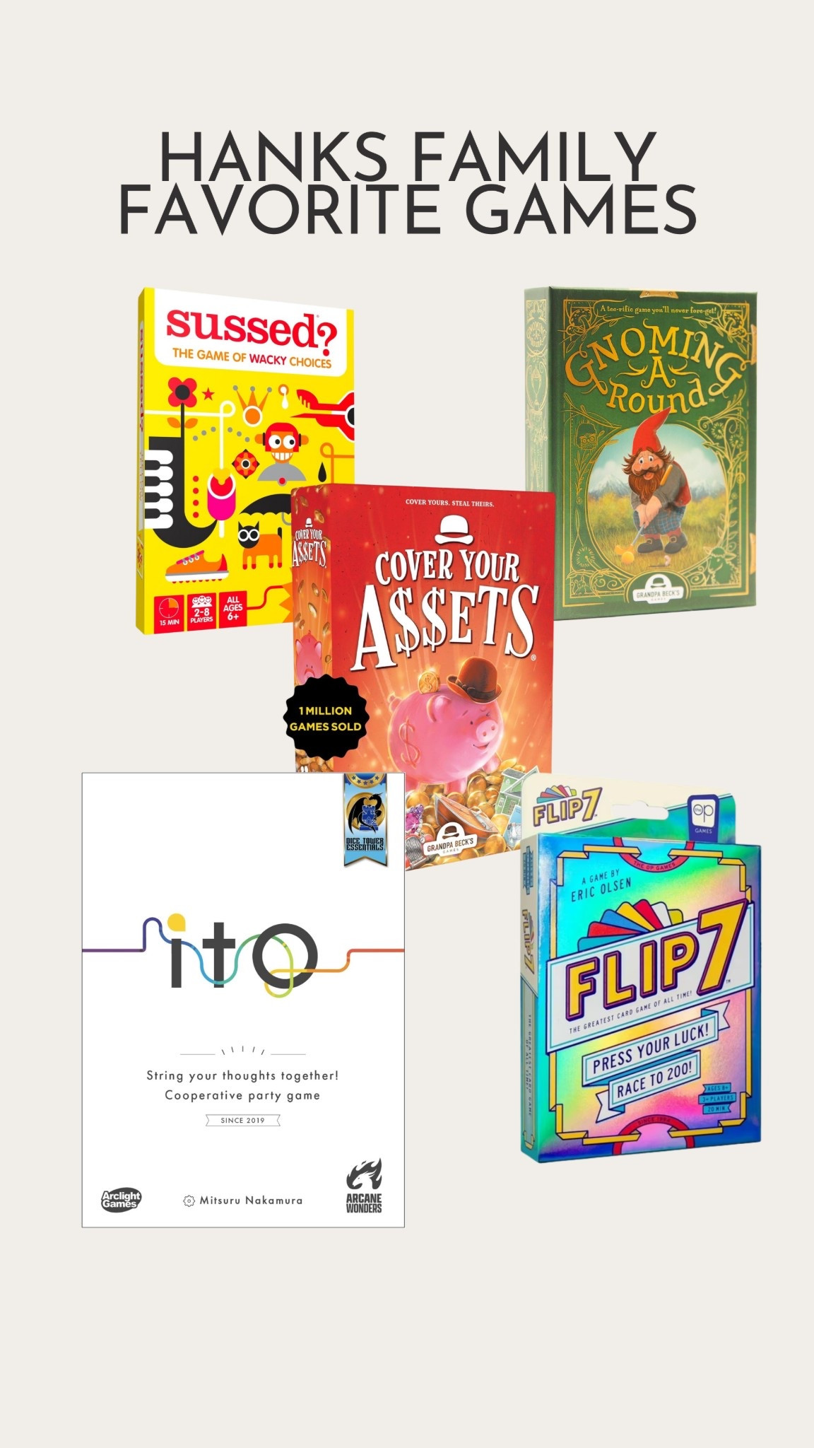 My family’s favorite games— we love games that are pretty fast and are fun to play all together  Do you like to play games as a family? 

#LTKFamily

#LTKKids #LTKFindsUnder50