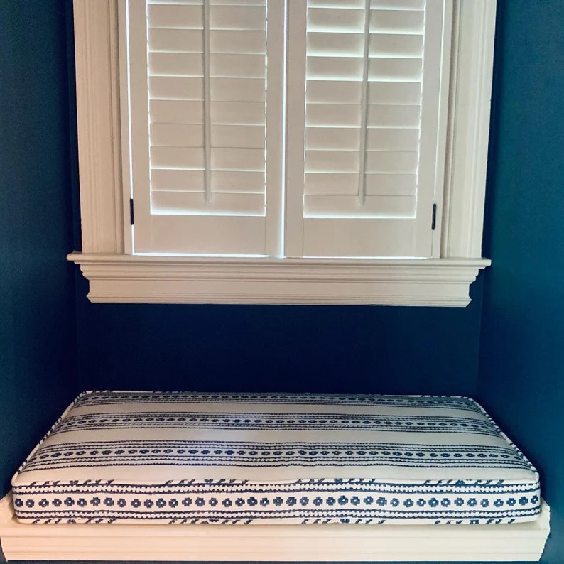 Custom Bench/Window Seat Cushion | Etsy (US)